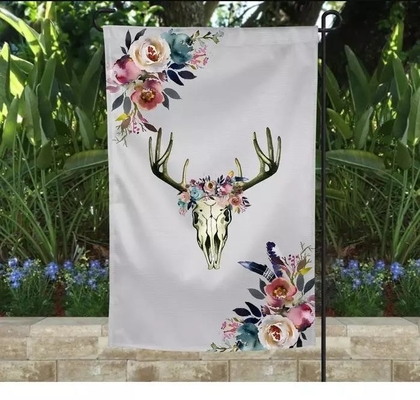 Bandiere da giardino decorative in poliestere 100D 30x45cm Bandiera con stampa personalizzata