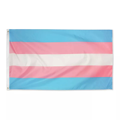 Stampa digitale Rainbow LGBT Flag 3x5Ft Bandiera del progresso in poliestere 100D